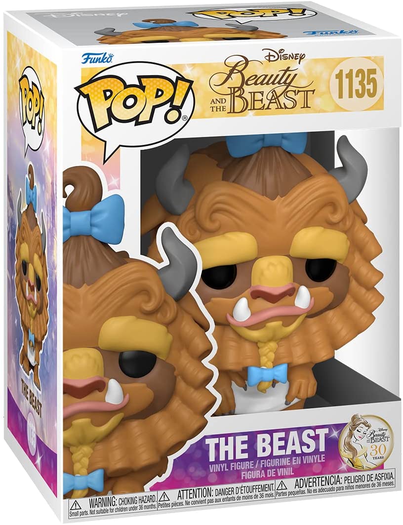 Beauty and the Beast POP! Movies Vinyl Figure Beast w/Curls 9 cm
