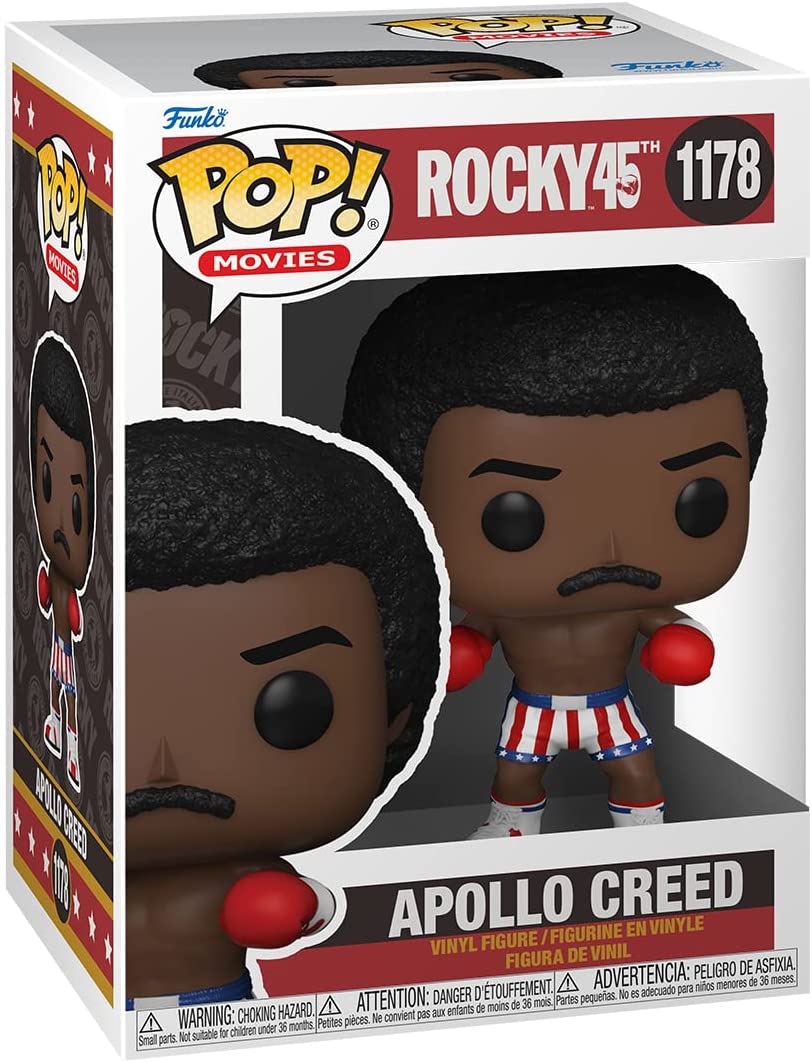 Rocky POP! Movies Vinyl Figure 45th Anniversary Apollo Creed 9 cm