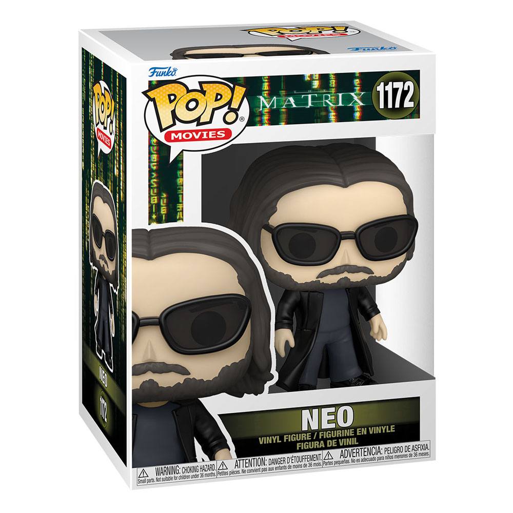 The Matrix 4 POP! Movies Vinyl Figure Neo 9 cm