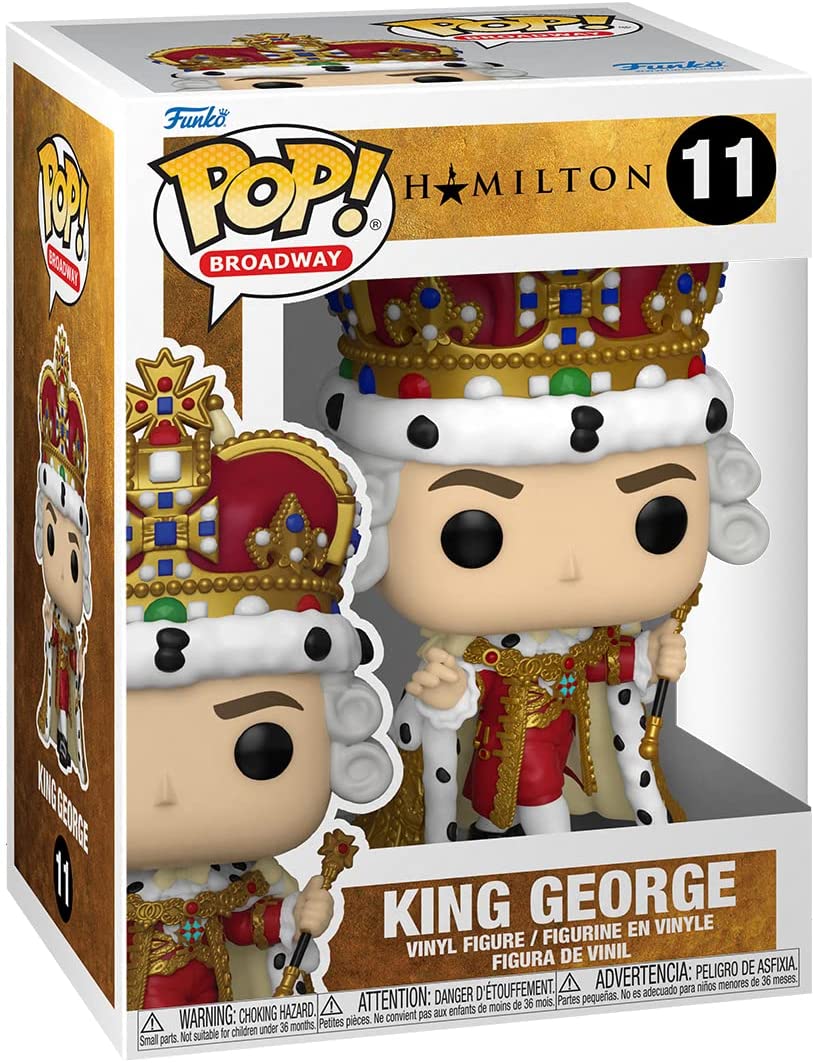 Hamilton POP! Broadway Vinyl Figure King George 9 cm