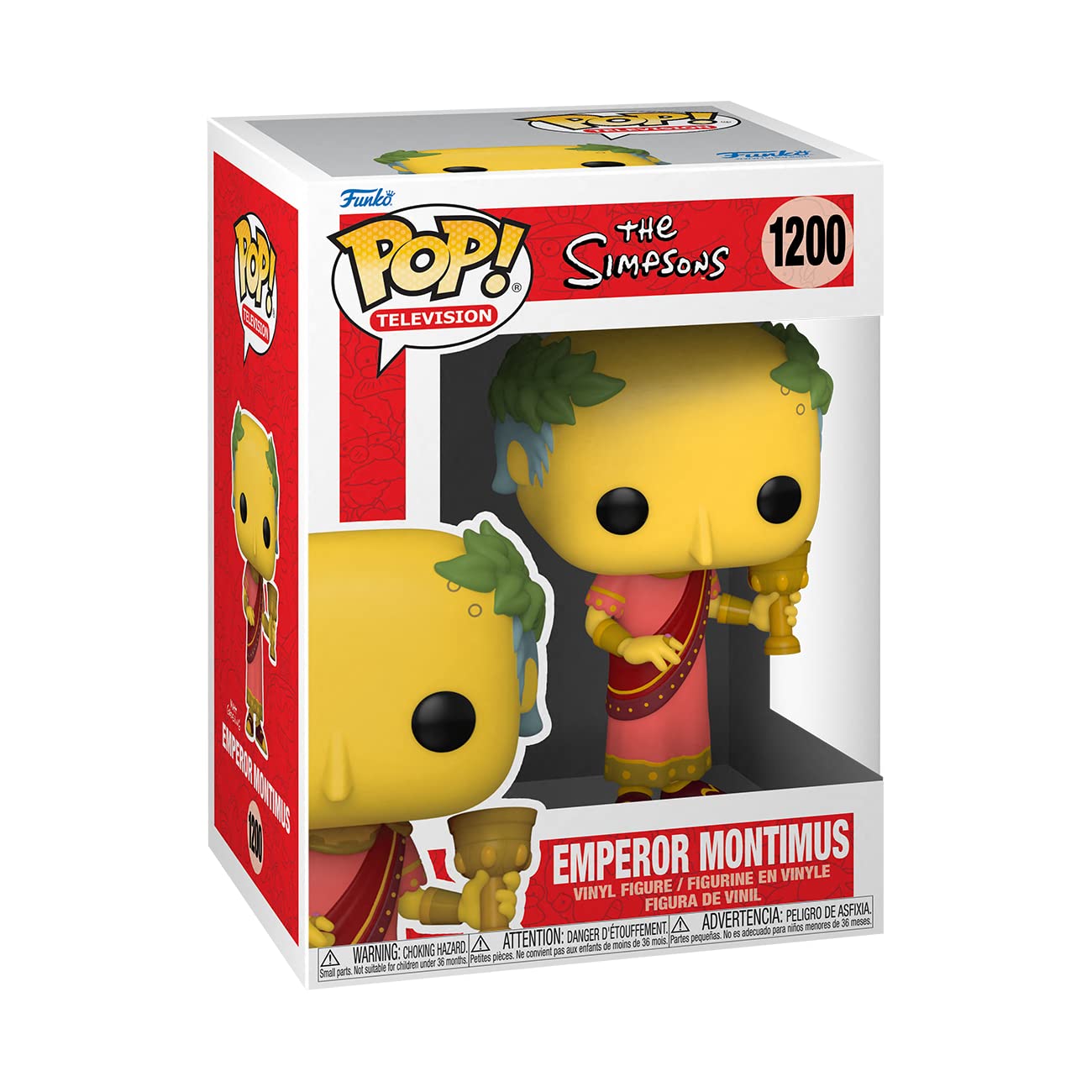 The Simpsons POP! Animation Vinyl Figure Emperor Montimus 9 cm