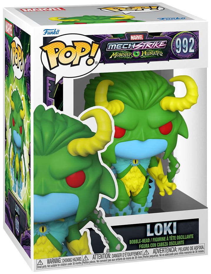 Marvel: Monster Hunters POP! Vinyl Figure Loki 9 cm