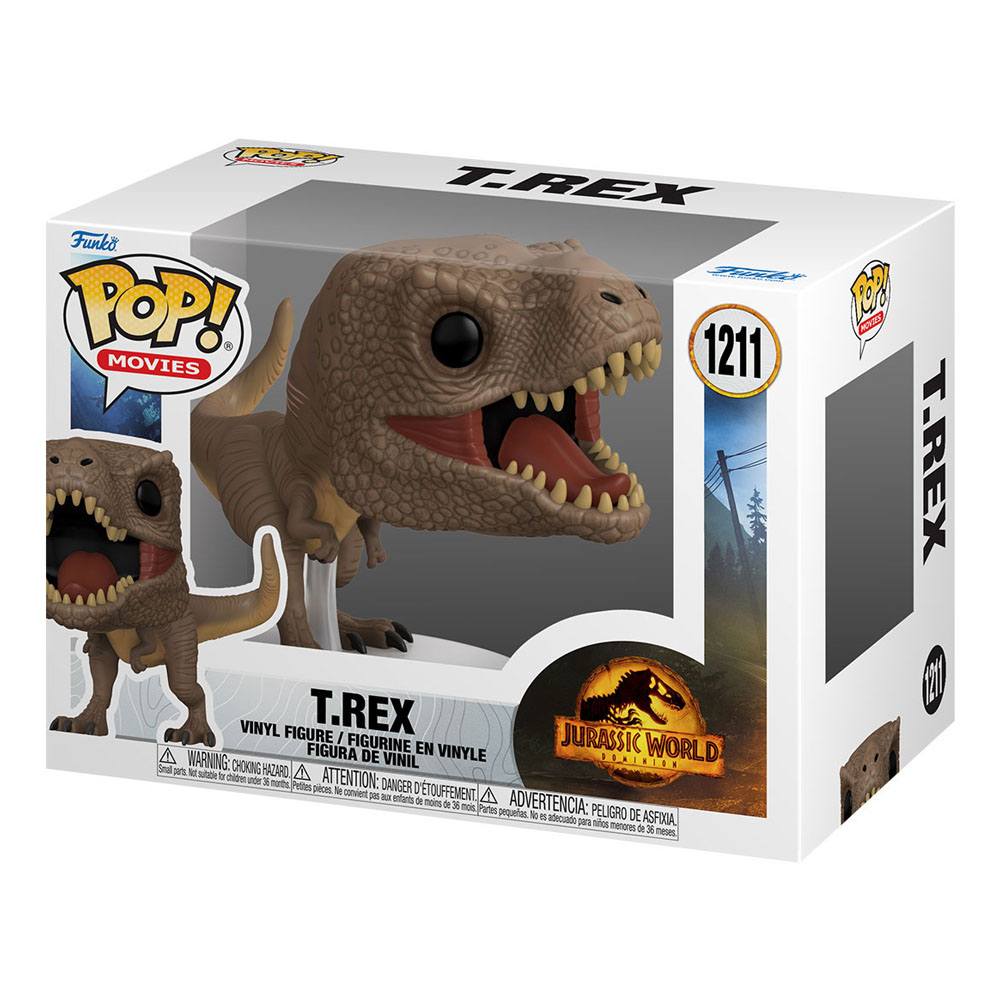 Jurassic World 3 POP! Movies Vinyl Figure T-Rex 9 cm