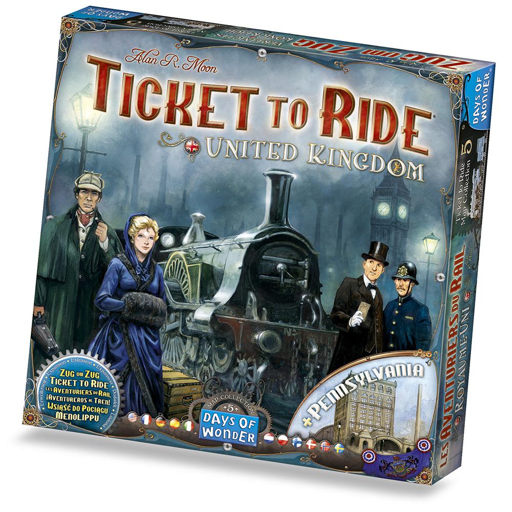 Ticket to Ride Map Collection #5 United Kingdom
