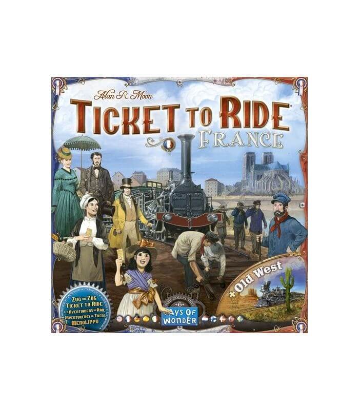 Ticket to Ride Map Collection #6 Francia