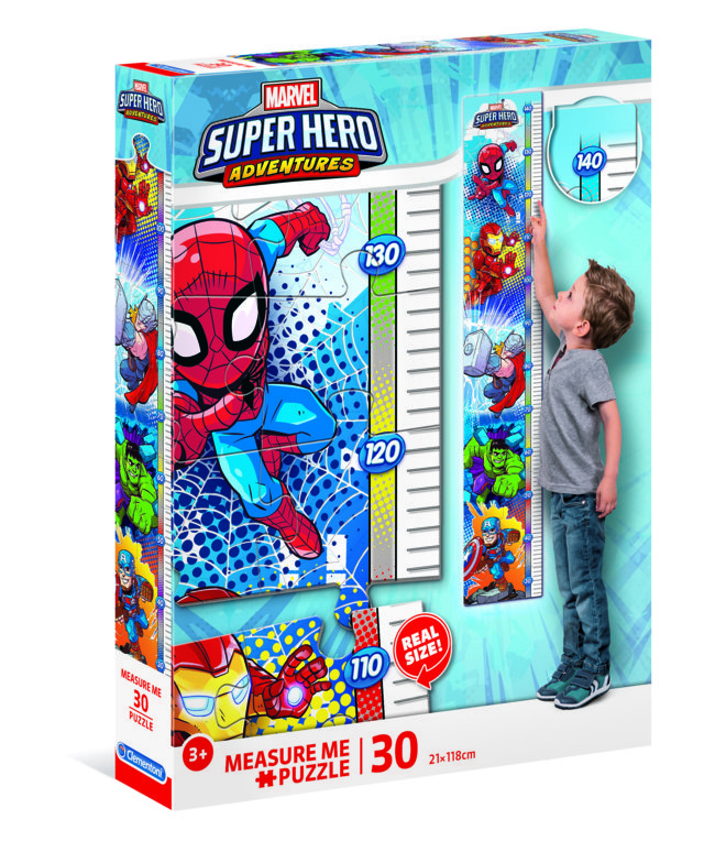 Puzzle Measure Me - Marvel Super Hero Adventures