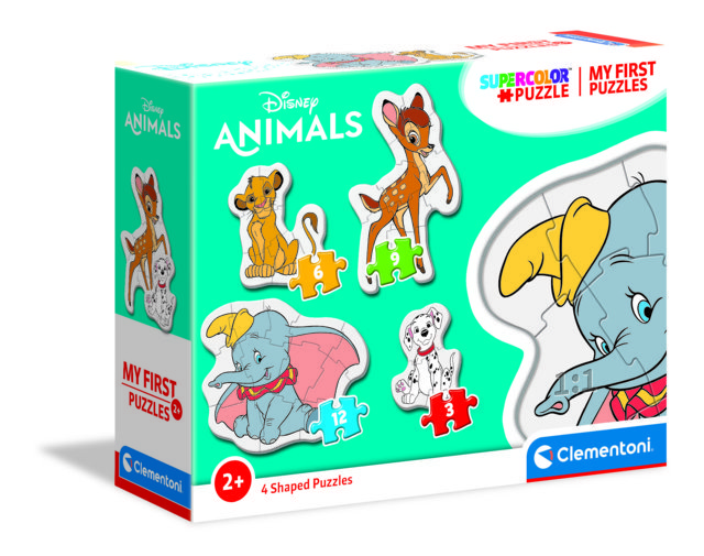 4 Puzzle in 1 - My First Puzzle: Animal Friends