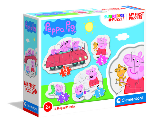 4 Puzzle in 1 - My First Puzzle: Peppa Pig