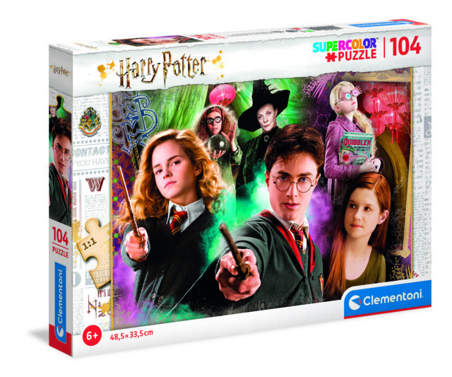 Puzzle da 104 Pezzi - Supercolor: Harry Potter
