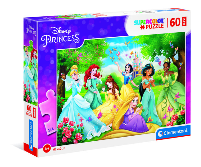 Puzzle da 60 Pezzi Maxi - Disney Princess