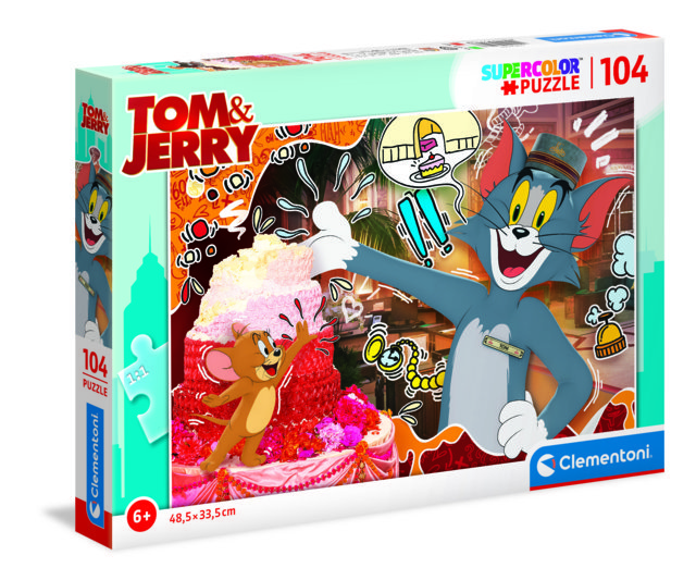 Puzzle da 104 Pezzi - Tom & Jerry