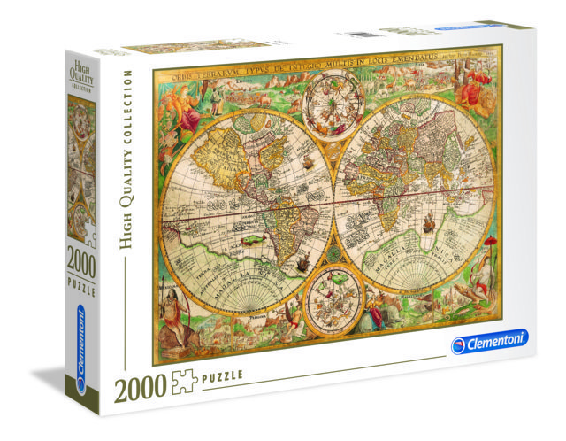 Puzzle da 2000 pezzi - High Quality Collection: Ancient Map