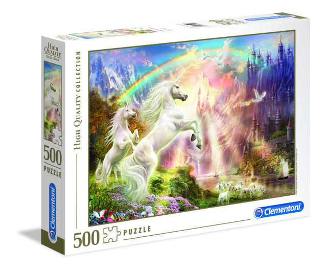 Puzzle 500 Pezzi -  Sunset Unicorns