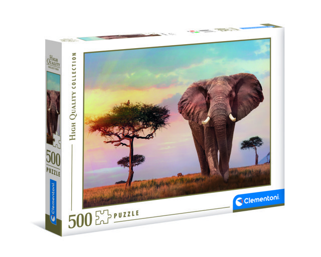 Puzzle da 500 Pezzi High Quality Collection - African Sunset