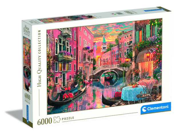Puzzle da 6000 Pezzi - High Quality Collection: Venice Evening Sunset
