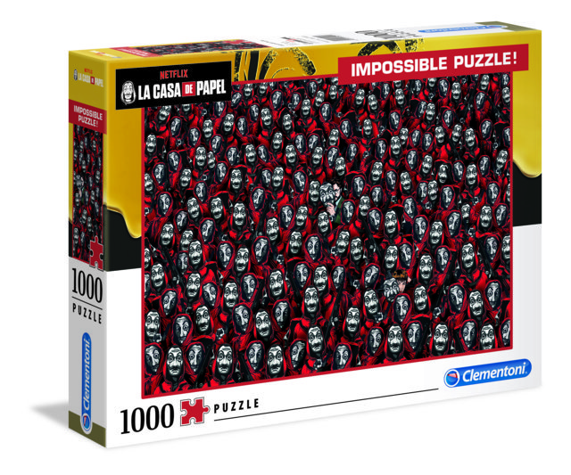Puzzle da 1000 Pezzi Impossible - La Casa De Papel