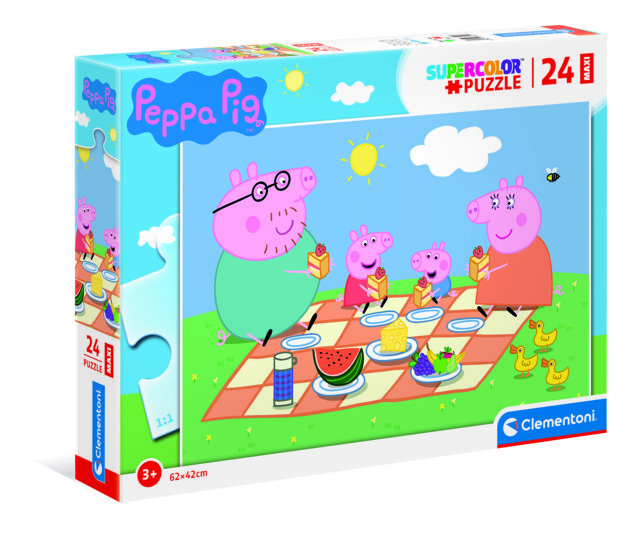 Puzzle da 24 pezzi Maxi - Peppa Pig