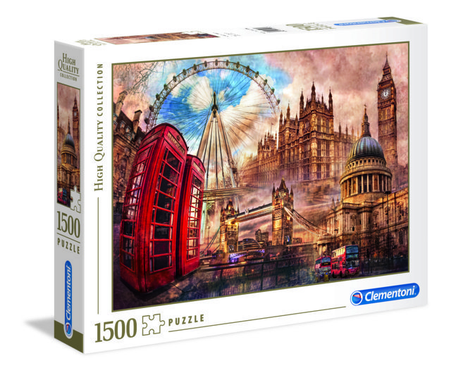 Puzzle da 1500 Pezzi -  Vintage London
