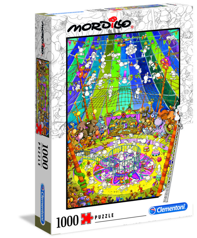 Puzzle da 1000 pezzi - Mordillo The Show