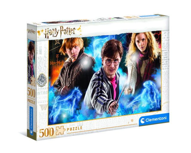 Puzzle da 500 Pezzi - Harry Potter: Harry, Ron ed Hermione