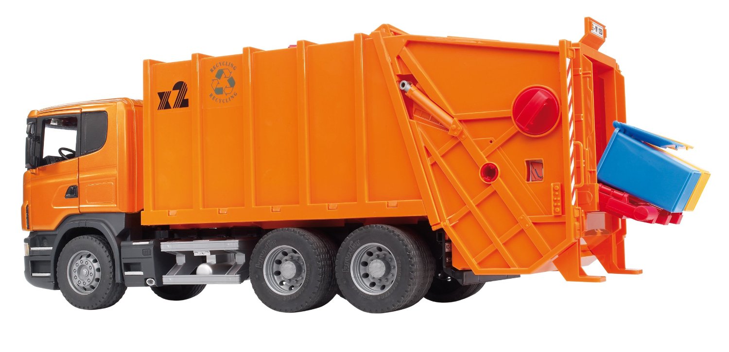 Scania R-Series camion trasporto rifiuti (arancio)