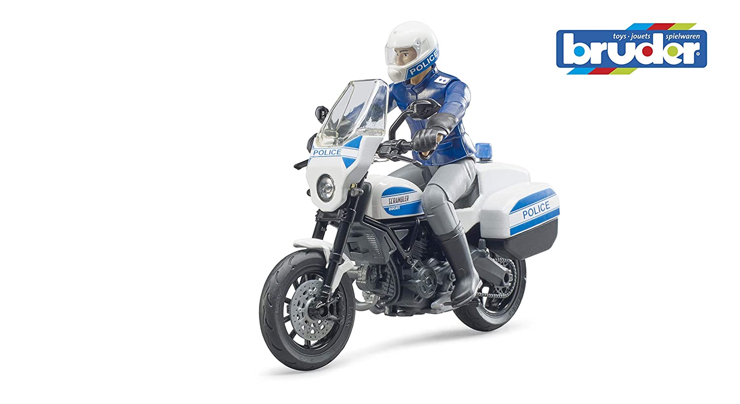 Moto Ducati Scrambler polizia