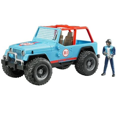 Jeep Cross country race blu con pilota