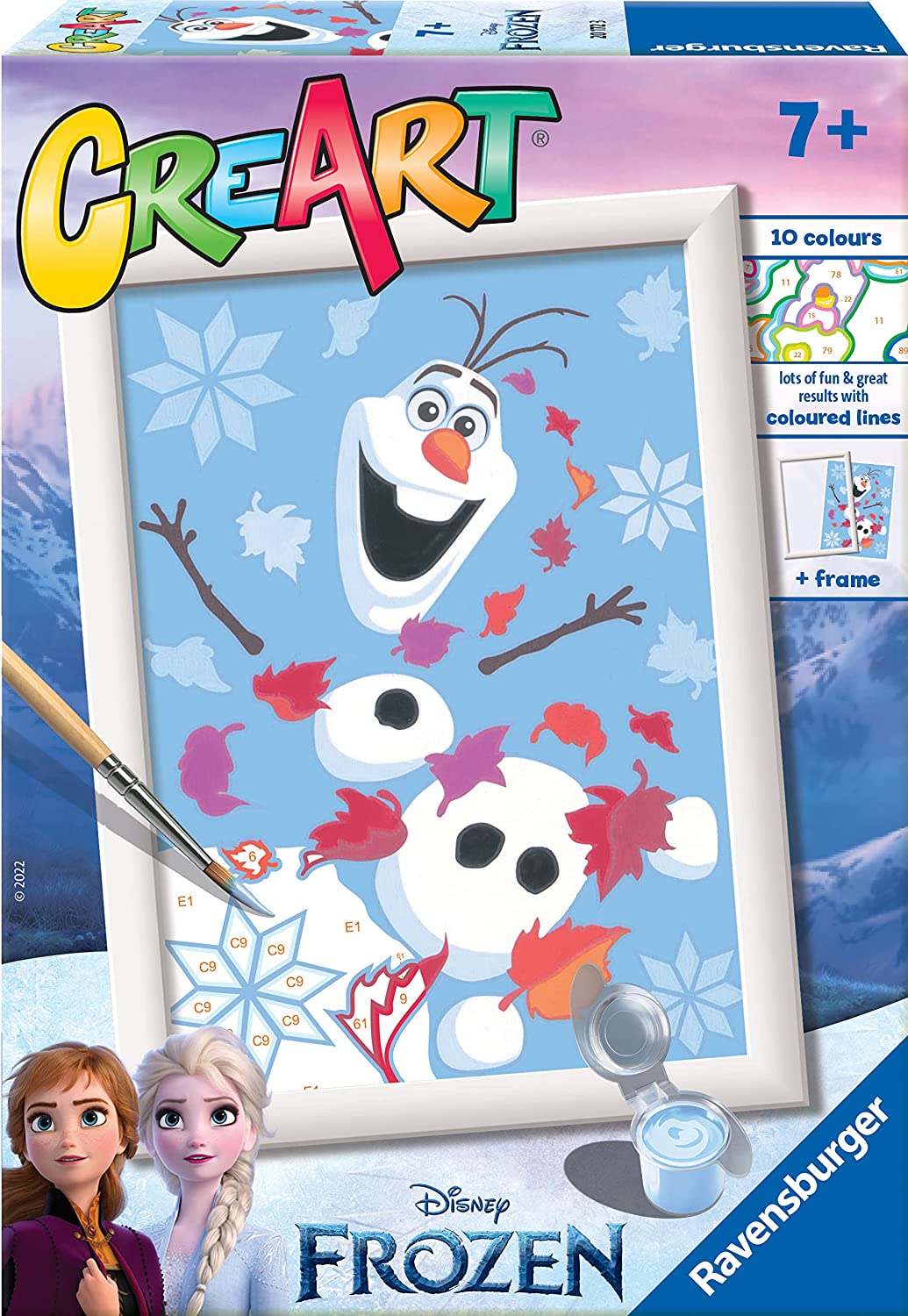 CreArt Serie E licensed - Frozen: Cheerful Olaf