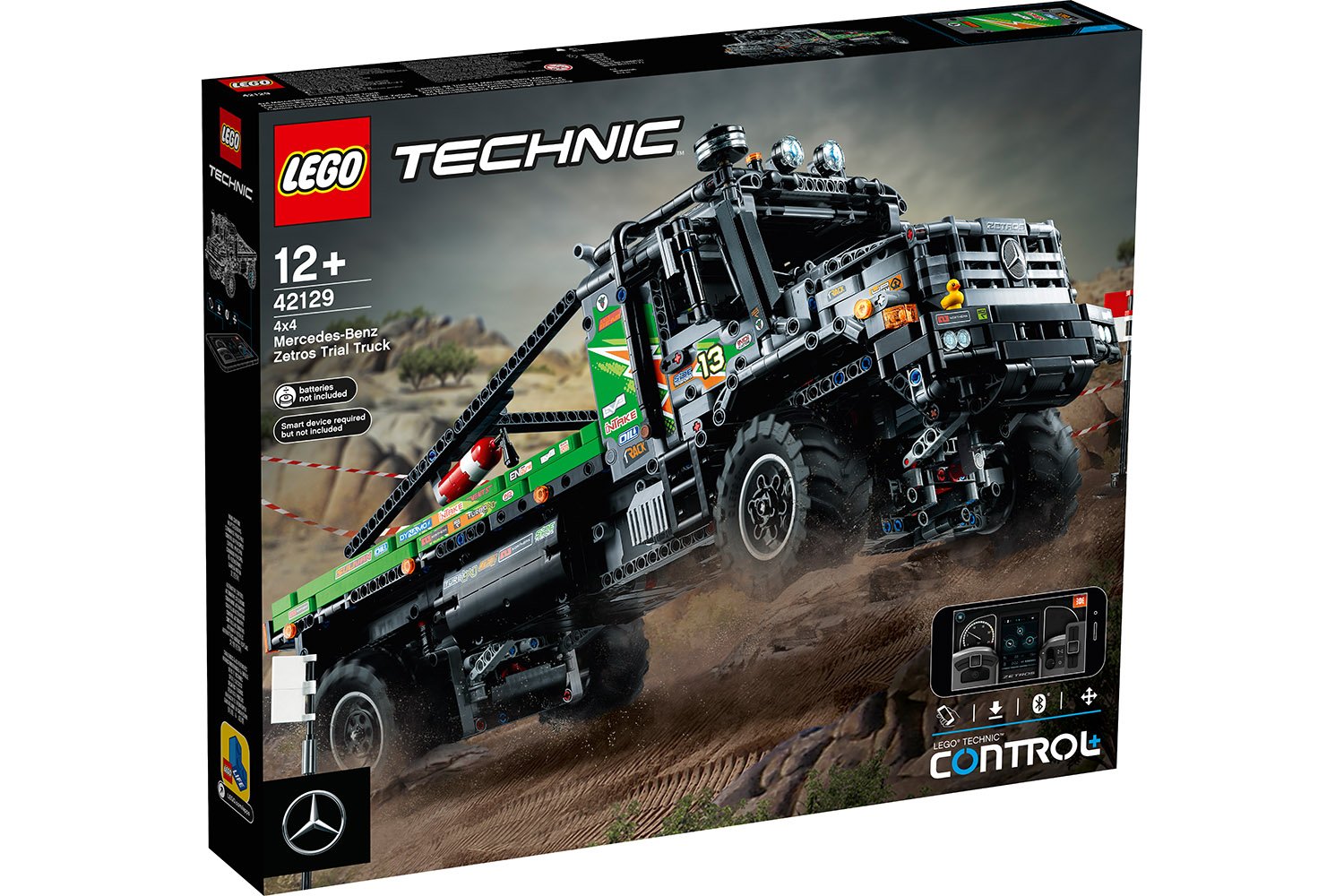 Lego: 42129 - Technic - Camion Fuoristrada 4X4 Mercedes-Benz Zetros Controllato Da App
