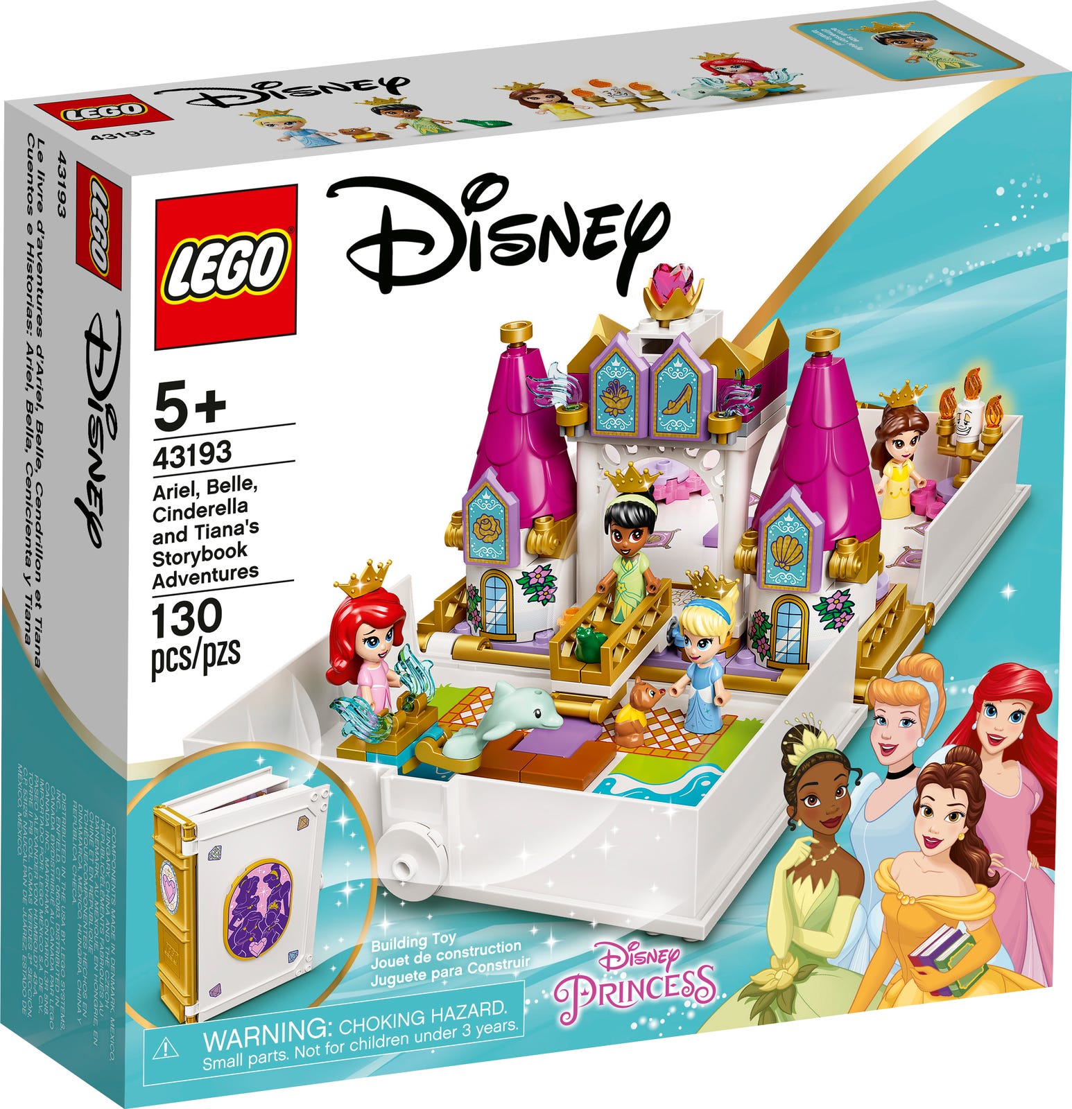 Disney Princess - L’avventura fiabesca di Ariel, Belle, Cenerentola e Tiana