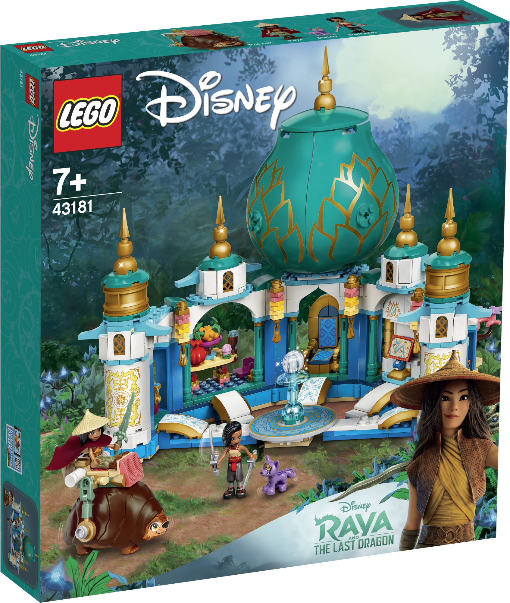 Lego: 43181 - Disney Princess - Raya - Palazzo Del Cuore