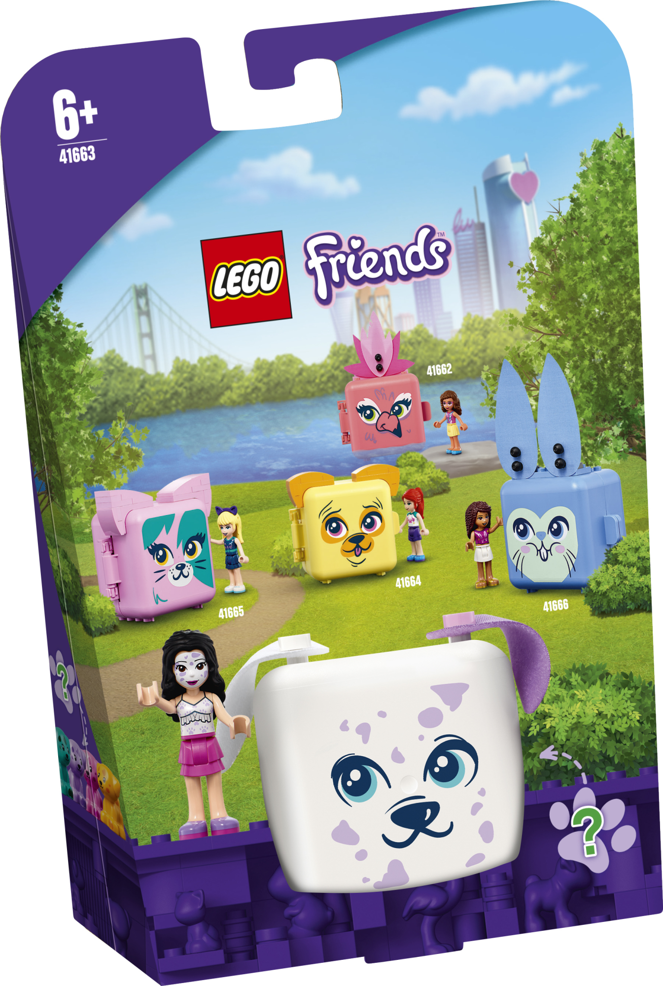 Lego: 41663 - Lego Friends - Il Cubo Del Dalmata Di Emma