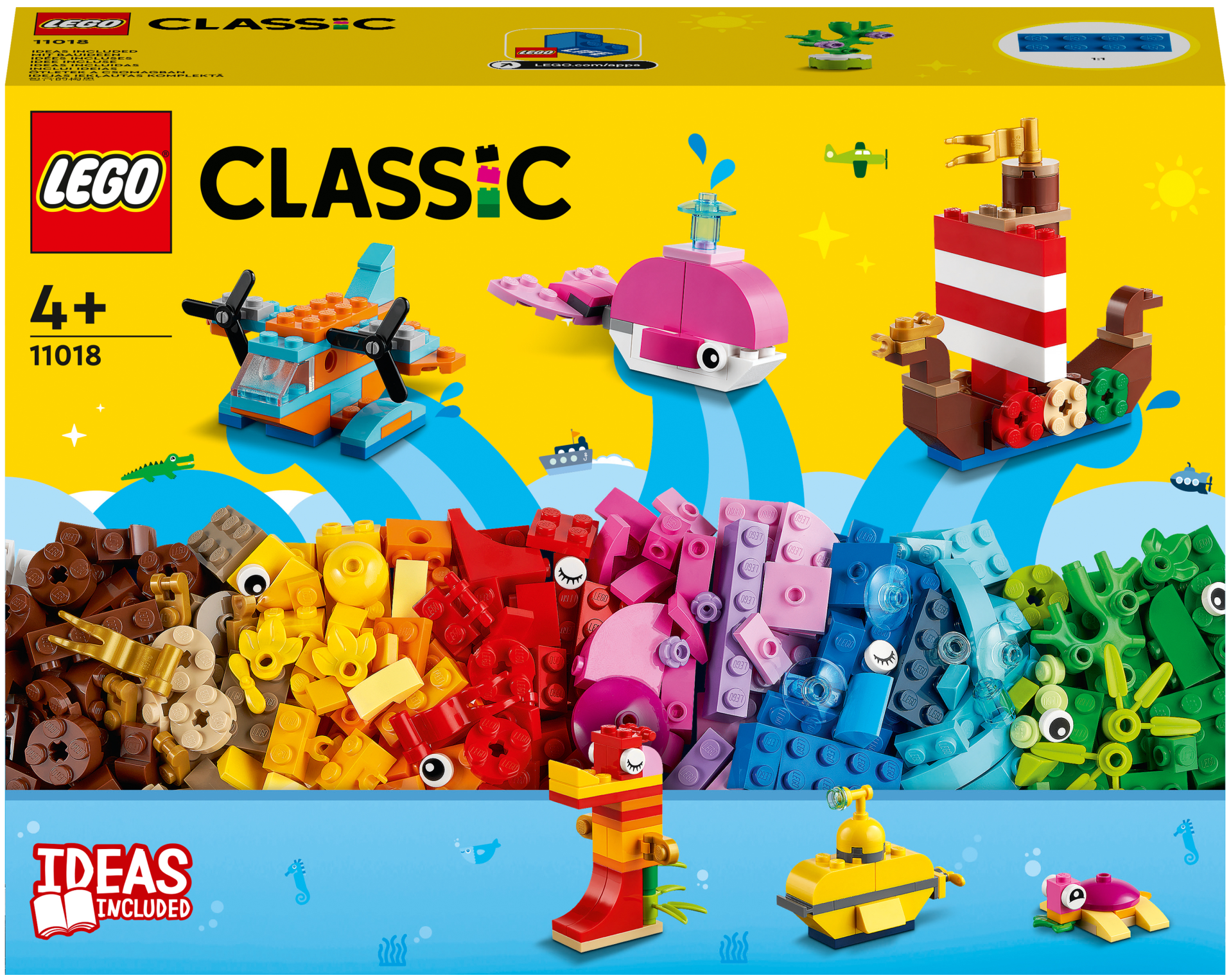 LEGO Classic - Divertimento creativo sull’oceano