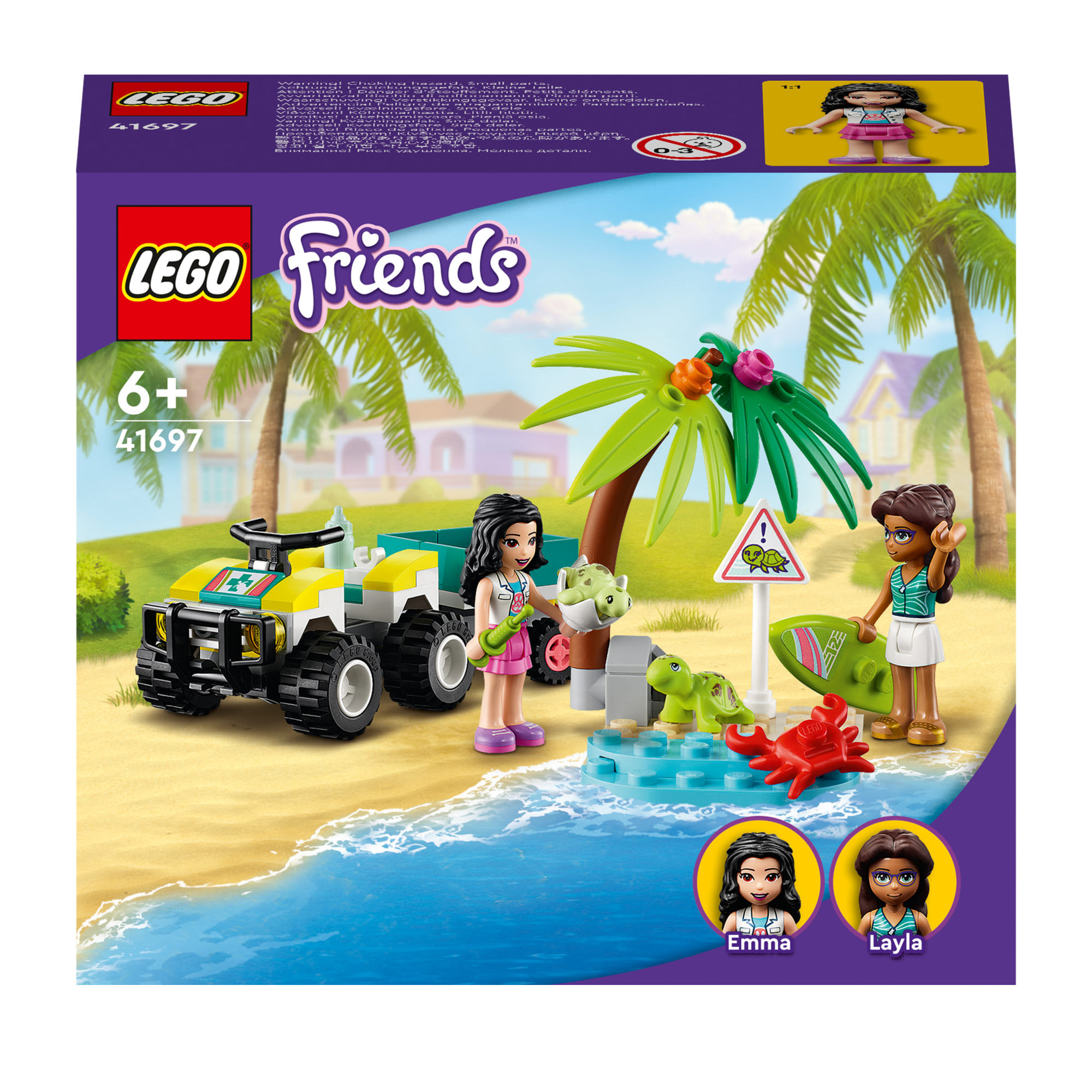 LEGO Friends - Veicolo di protezione delle tartarughe