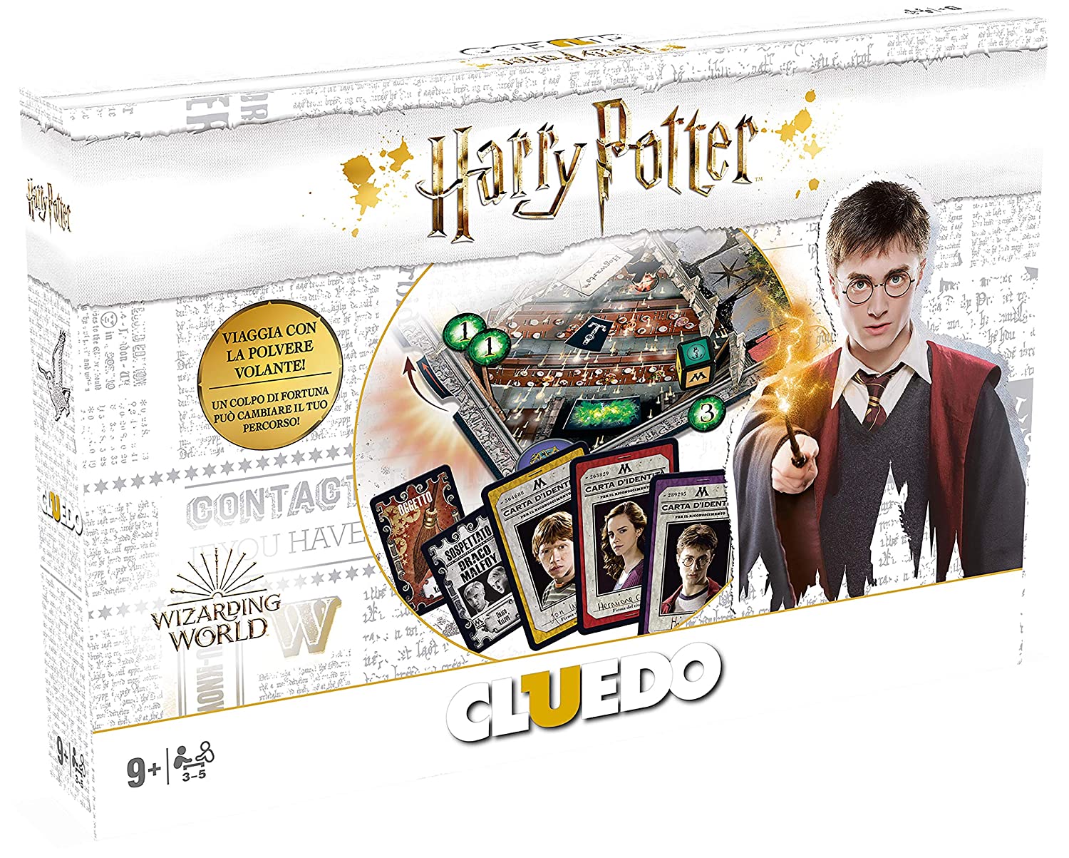 Cluedo Harry Potter - Edizione Deluxe - Ed. Italiana
