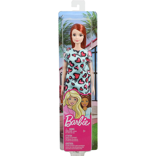 Barbie Trendy Vestito Leopardato Capelli Rossi