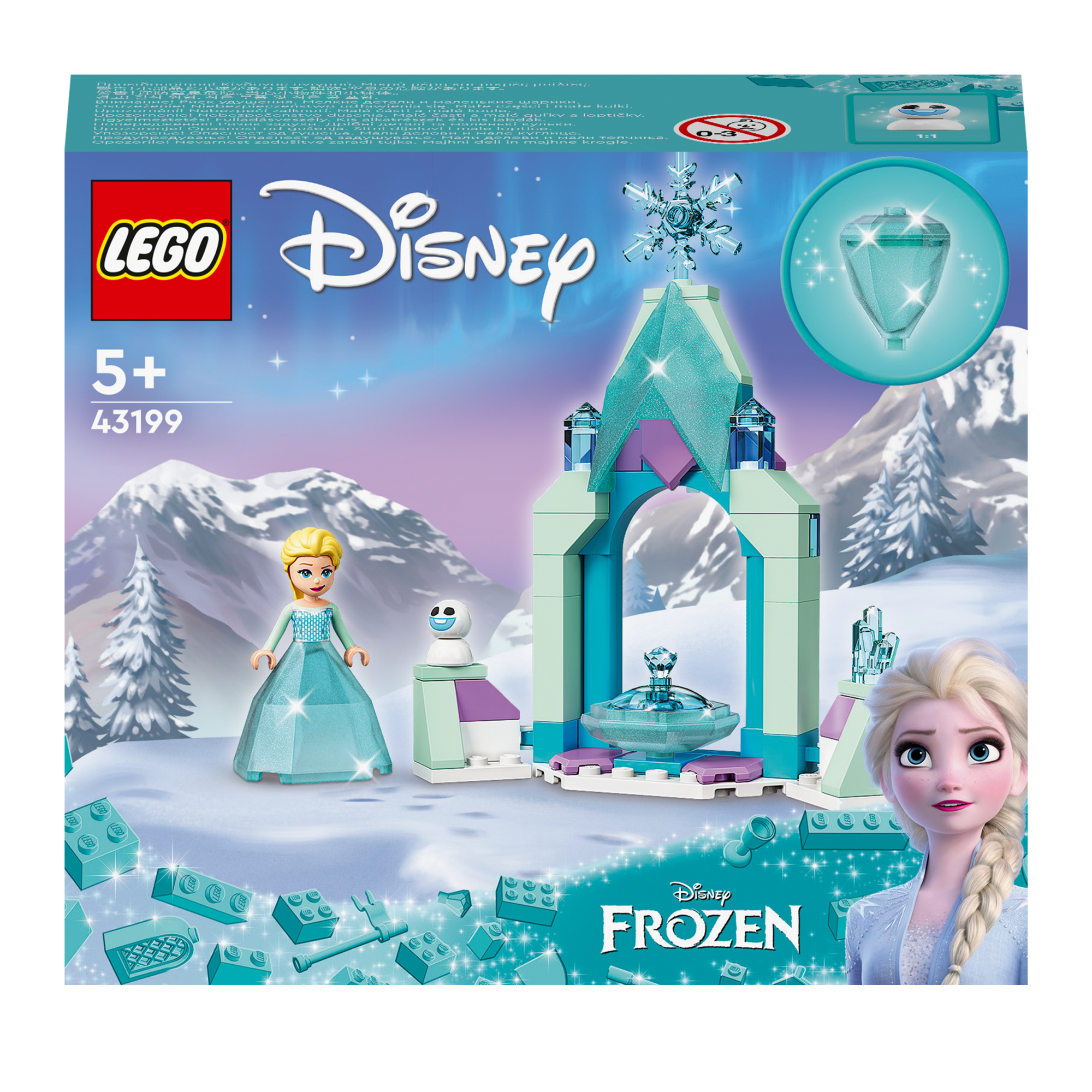 Disney Princess - Il cortile del castello di Elsa