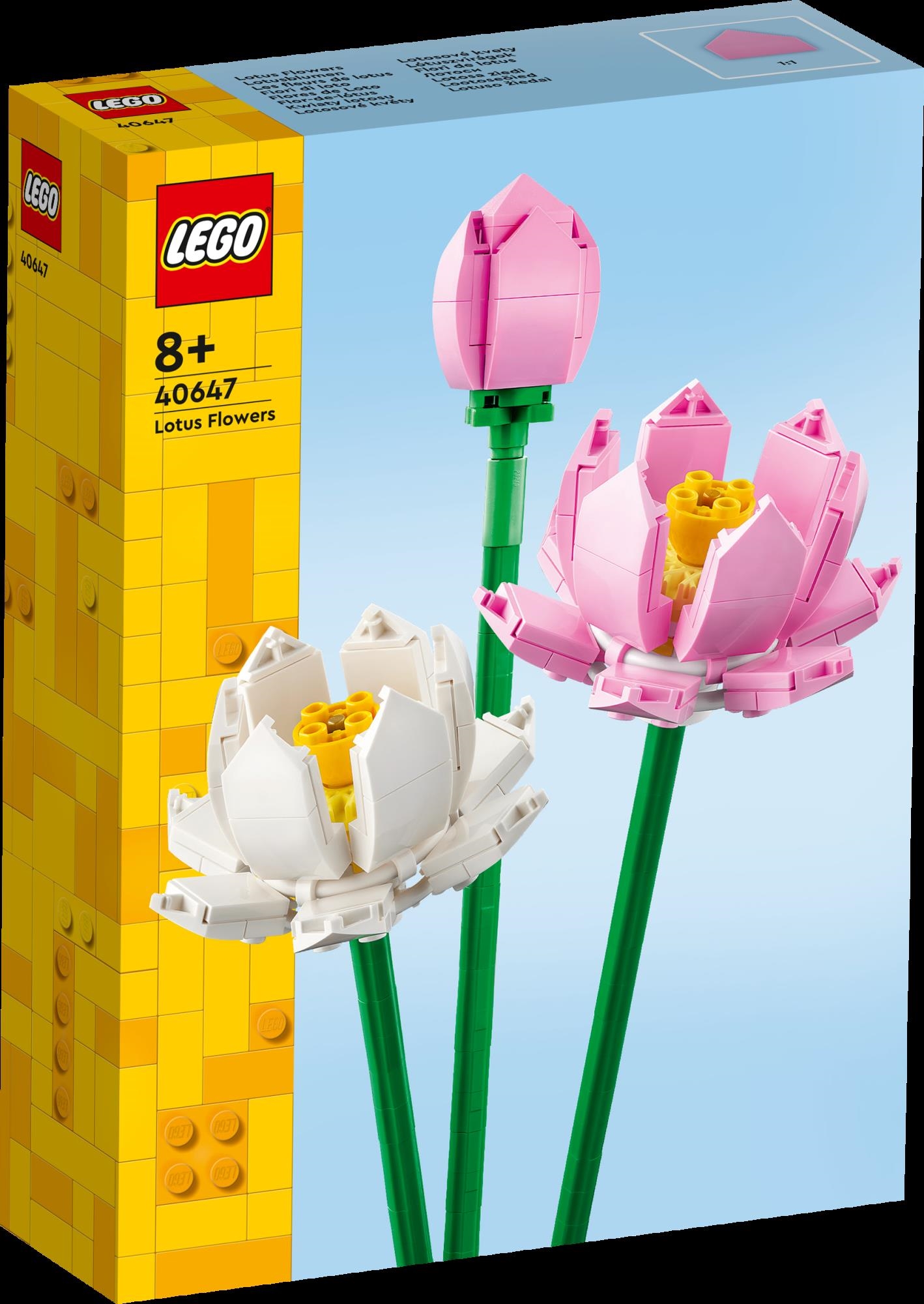 Lego: 40647 - Lel Flowers - Fiori Di Loto