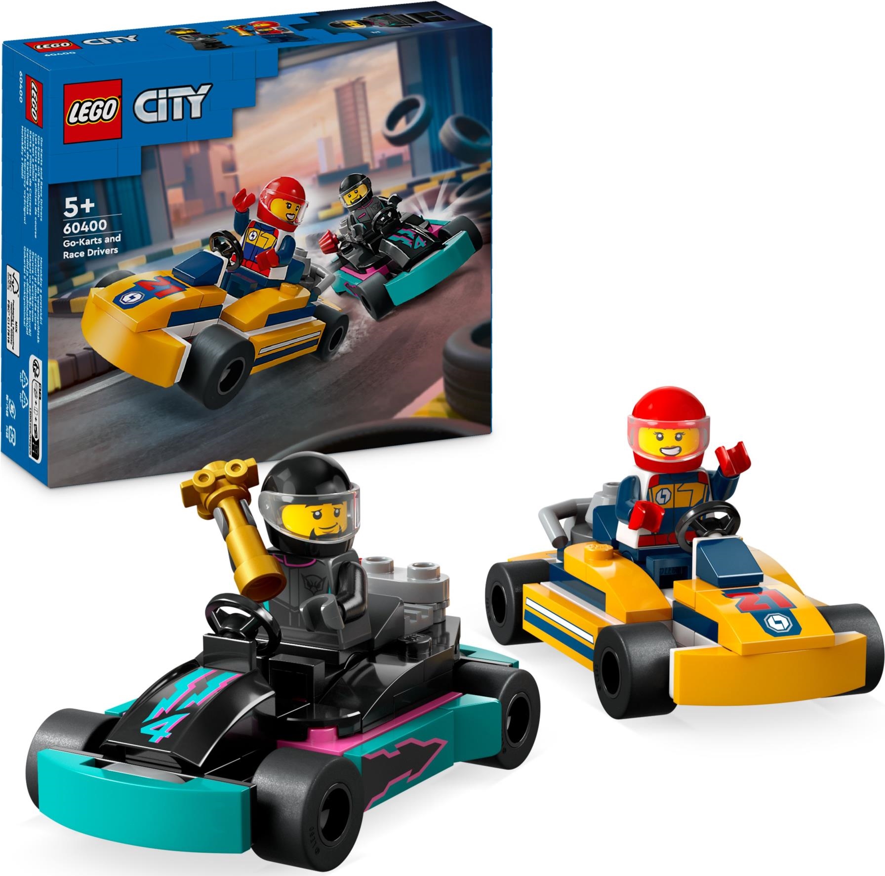 Lego: 60400 - City Great Vehicles - Go-Kart E Piloti
