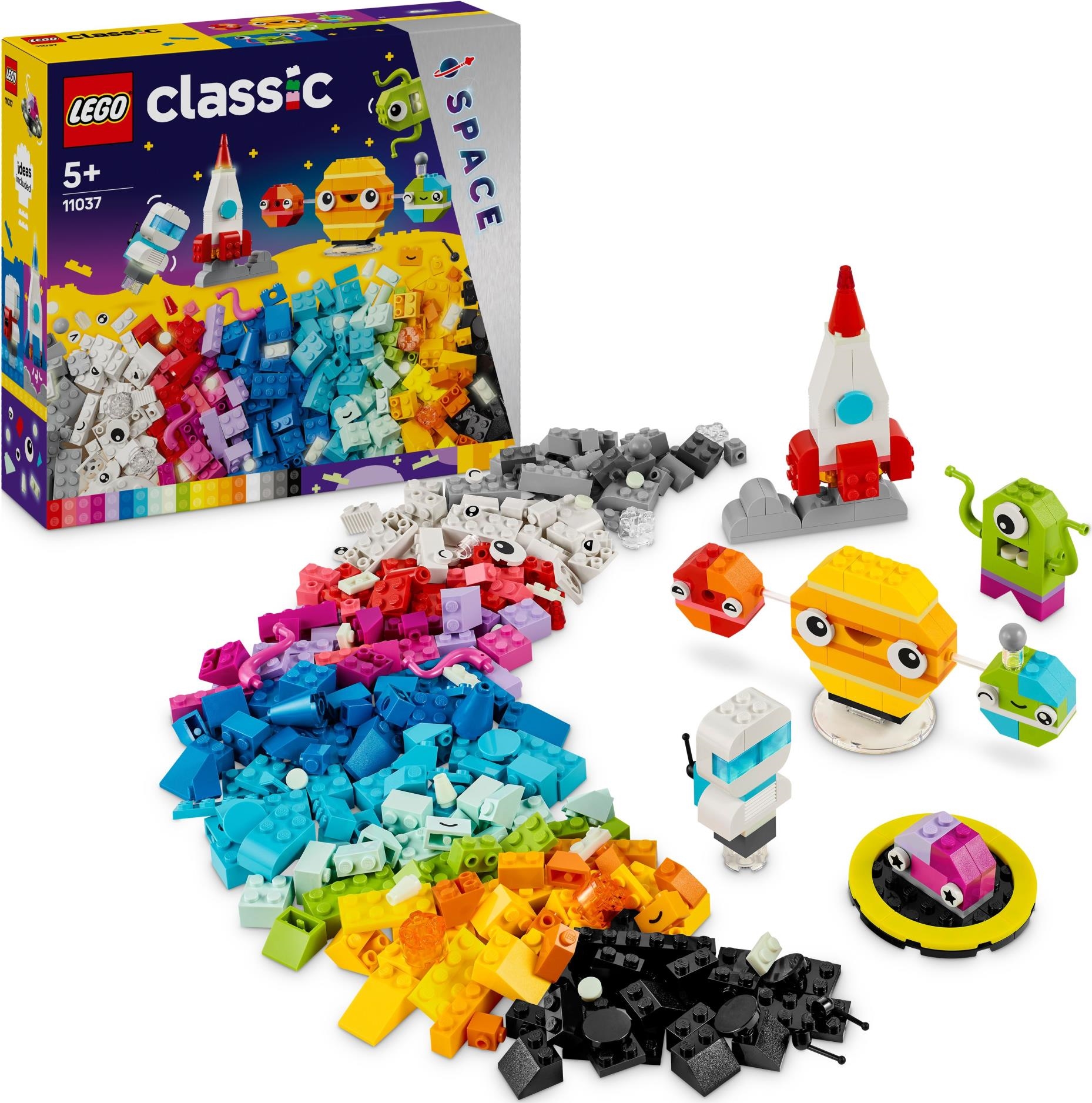 Lego: 11037 - Classic - Pianeti Dello Spazio Creativi