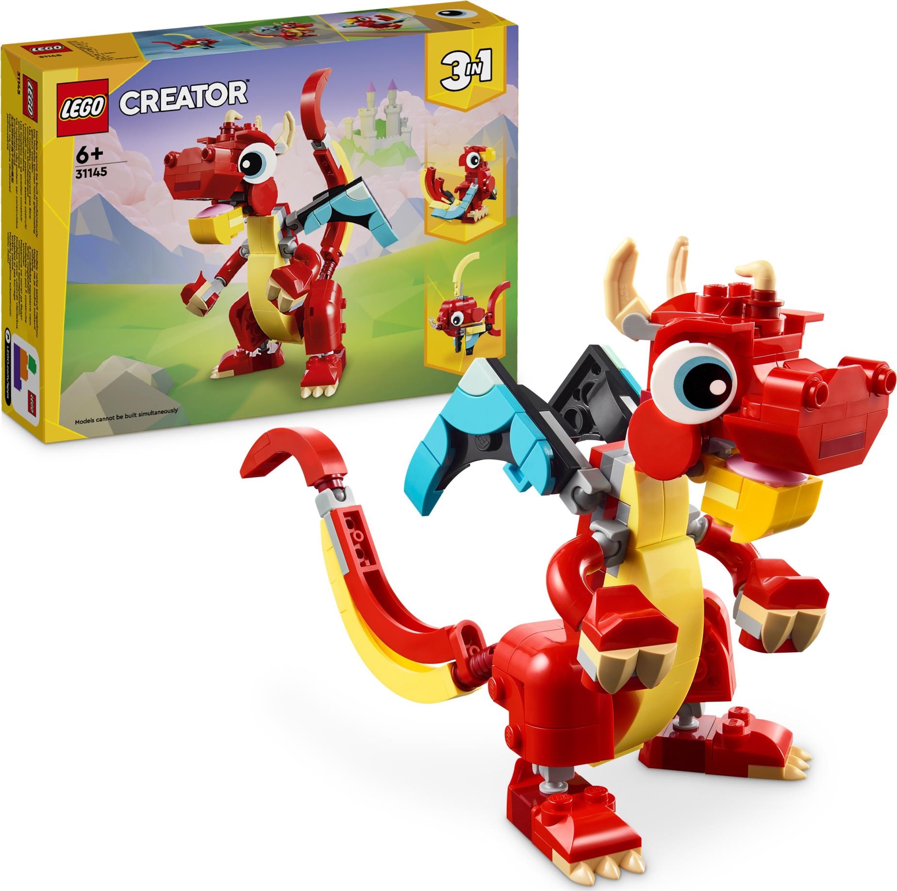 Lego: 31145 - Creator - Drago Rosso