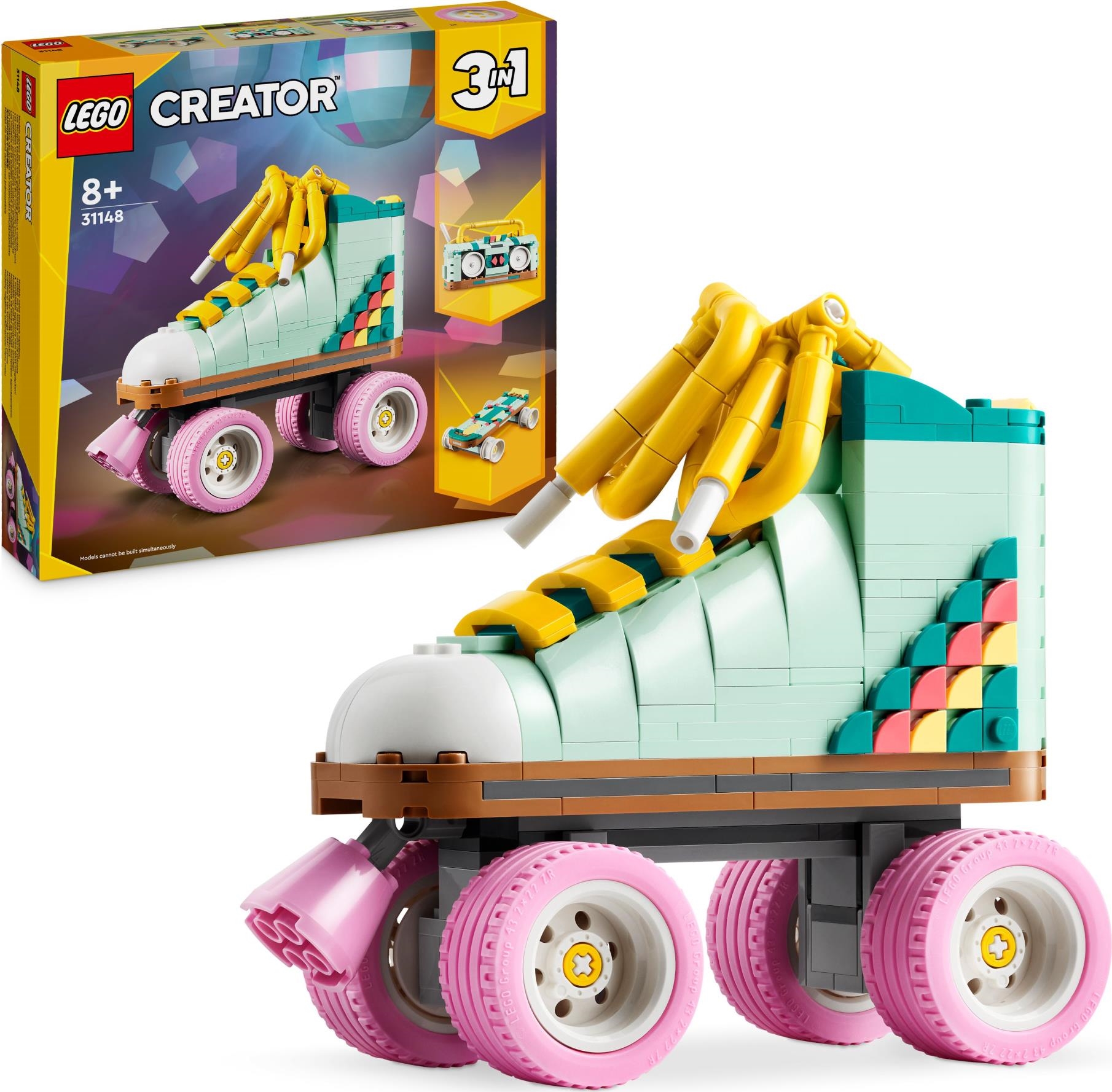 Lego: 31148 - Creator - Pattini A Rotelle Retro
