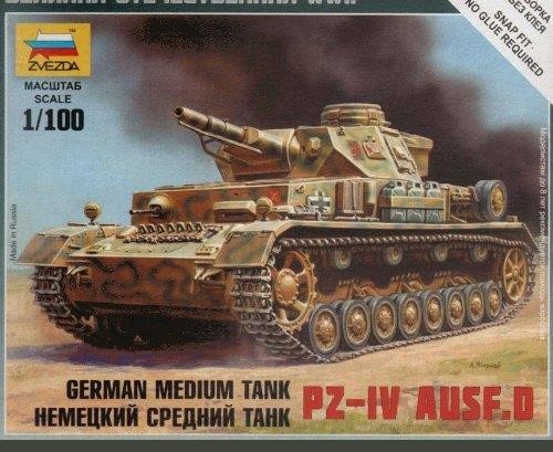 1/100 German Medium Tank Pz.Kpfw.IV Ausf.D